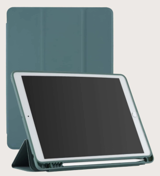 Coque à Trois Volets à Fente pour Stylo iPad 2 / 3 / 4 9.7" avec Blister